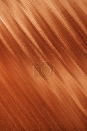 Photo for Brown plowed soil ground from drone pov, aerial shot of farmland as abstract texture, directly above - Royalty Free Image
