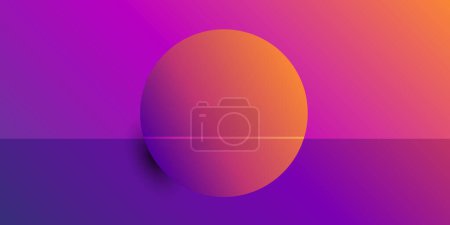 Illustration for Abstract Colorful Header, Background or Landing Page Design, Multi Purpose Template Applicable for Web Site and App, Brochure, Landing Page, Poster, Placard or Cover Designs - Vector Illustration - Royalty Free Image