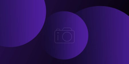 Téléchargez les illustrations : Background, Header or Banner Design with Large Purple Bubbles Pattern - Multi Purpose Creative Wide Scale Template for Web with Copyspace in Editable Vector Format - en licence libre de droit