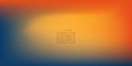 Illustration for Red and Orange Wallpaper, Background, Flyer or Cover Design for Your Business with Abstract Blurred Texture -Applicable for Reports, Presentations, Placards, Posters - Trendy Creative Vector Template - Royalty Free Image
