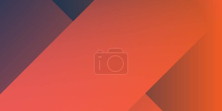 Illustration for Red Slanted Lines, Geometric Gradient Shapes - Abstract Background Desgin Template, Vector Applicable for Web, Technology Designs, Base for Presentations, Posters, Placards, Covers or Brochures - Royalty Free Image