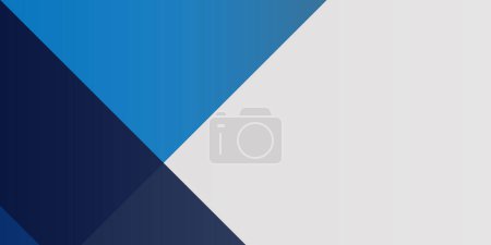 Téléchargez les illustrations : Blue and Grey Minimalist Geometric Shapes Background Desgin Template with Copyspace, Vector Applicable for Web, Technology Designs, Base for Presentations, Posters, Placards, Covers or Brochures - en licence libre de droit