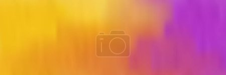 Foto de Imagen borrosa abstracta colorida - Gradiente amarillo y púrpura - Plantilla de diseño creativo de fondo de gran escala - Ilustración en formato vectorial libremente editable - Imagen libre de derechos