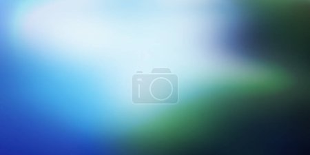 Foto de Imagen borrosa abstracta colorida, degradados de luz suave azul y verde - Plantilla de diseño creativo de fondo de gran escala - Ilustración en formato vectorial libremente editable - Imagen libre de derechos
