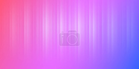 Vertical Stripes of Translucent Glowing Surface Colored in Shades of White, Blue and Purple - Geometric Pattern, Glossy Pattern on Blurred Abstract Gradient Background - Vector Design Template