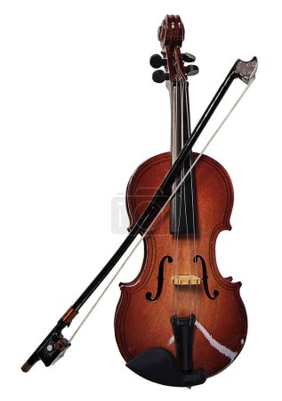 Un instrumento musical de violín clásico