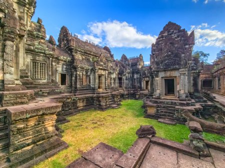 Téléchargez les photos : Temple Banteay Samre de jour à Angkor Thom, Siem Reap, Cambodge - en image libre de droit