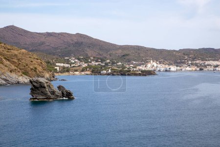 Photo for View of Cadaques from the coast. Girona, Spain - Royalty Free Image