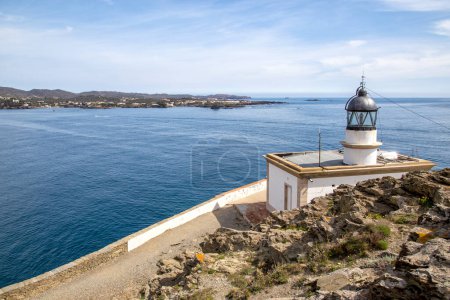 Photo for Cala Nans lighthouse in Cadaques, Girona, Spain - Royalty Free Image