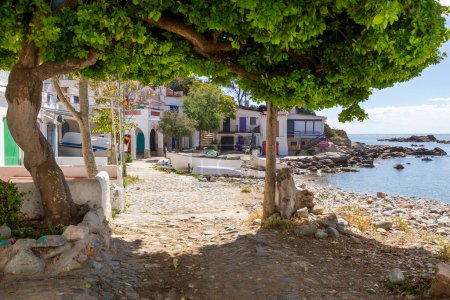 Photo for View of S'Alguer cove in Palamos, Girona. Spain - Royalty Free Image