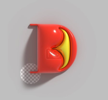 Téléchargez les photos : B Identité de marque Corporate 3D Render Company Letter Logo. - en image libre de droit