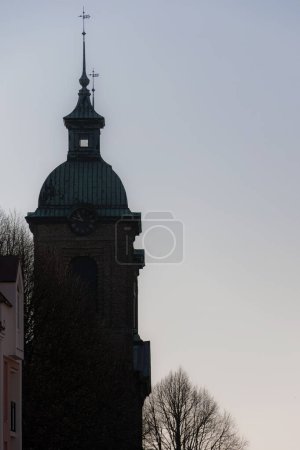 Photo for Sofia Albertina Church is the second and current church in Landskrona, Scania, Sweden. Belonging to the Landskrona Parish of the Church of Sweden - Royalty Free Image