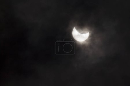 Photo for View on partial eclipse of the sun - Royalty Free Image