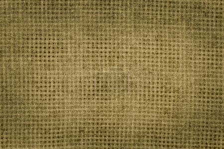 Photo for Close up of dark golden color canvas texture - Royalty Free Image