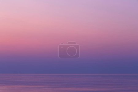 Photo for Picturesque sight of sea and sky at sunrise - Royalty Free Image