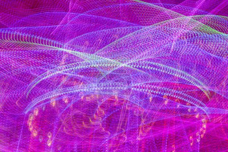 Foto de Fondo abstracto de vacaciones: pistas púrpuras de luces - Imagen libre de derechos