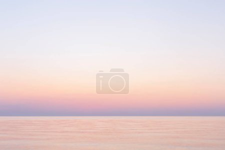 Photo for View on calm Mediterranean sea at sunrise - Royalty Free Image