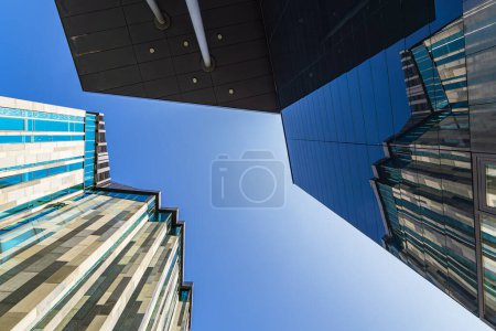 Photo for Panorama Tower and University in the city of Leipzig, Germany. - Royalty Free Image