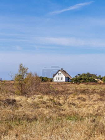 Cottage between Vitte and Neuendorf on the island Hiddensee, Germany.