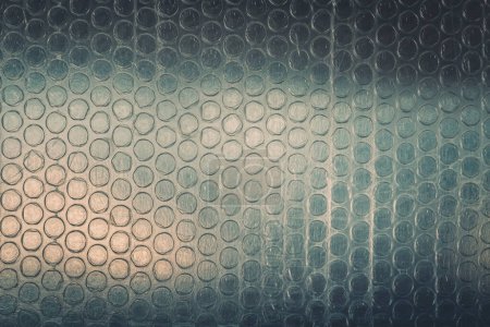 Foto de Textura de la burbuja de aire del embalaje, material de embalaje del bubblewrap - Imagen libre de derechos