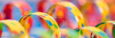 Foto de Colourful confetti streamer at party - Imagen libre de derechos
