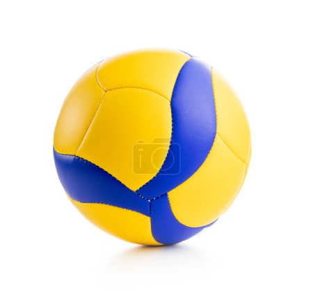 Volleyball ball isolated on the white background.
