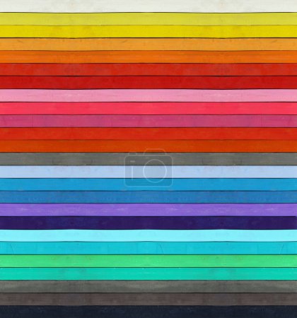 Foto de Gama de colores macro detalle de los pasteles de colores - Imagen libre de derechos