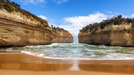 Loch Ard Gorge, on the Great Ocean Road, Australia. Named after the Loch Ard, a ship that ran aground in 1878, on a stretch of coast that became know as the Shipwreck Coast.