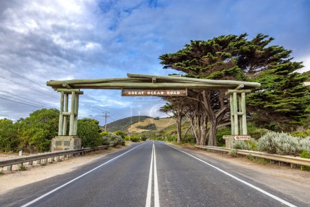 Creador de entradas para Great Ocean Road, Victoria, Australia. Se trata de un tramo de 240 kilómetros de carretera a lo largo de la costa sureste de Australia..