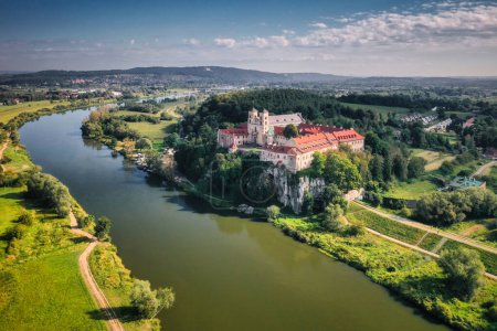 Foto de Abadía benedictina en Tyniec junto al río Vístula, Polonia - Imagen libre de derechos