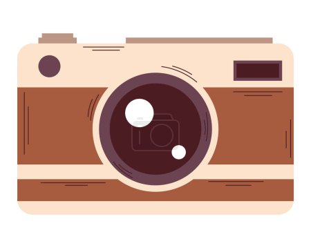 Téléchargez les illustrations : Camera photographic device technology icon - en licence libre de droit