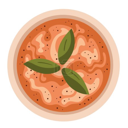 Ilustración de Huevo curry musulmana plato de comida icono - Imagen libre de derechos