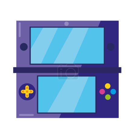 Ilustración de Gamepad icono de tecnología de dispositivo aislado - Imagen libre de derechos