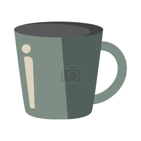 Illustration for Coffee cup, vector design, isolated background icon isolated - Royalty Free Image