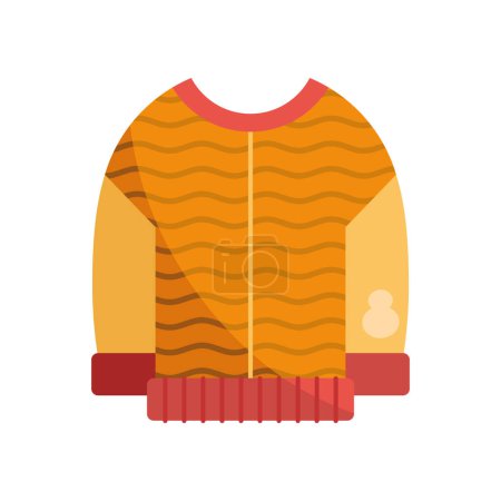 Ilustración de Otoño suéter ilustración vector aislado - Imagen libre de derechos