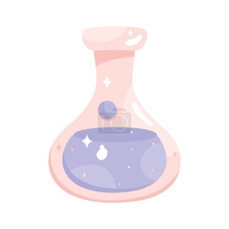 Illustration for Magic potion design vector isolated - Royalty Free Image