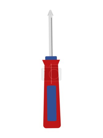Illustration for Screwdriver tool icon isolated illustration - Royalty Free Image