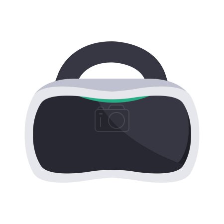 Illustration for Vr technology device illustration isolated - Royalty Free Image