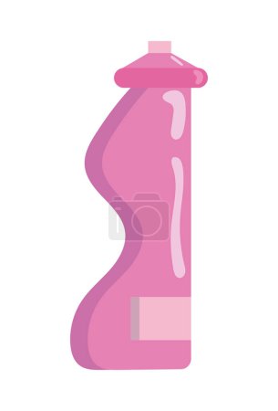 Illustration for Cleaning product bottle vector isolated - Royalty Free Image
