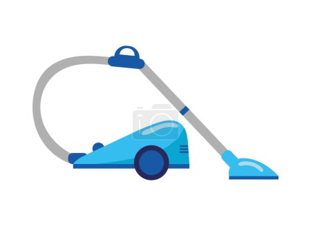 Illustration for Cleaning product vacuum cleaner vector isolated - Royalty Free Image