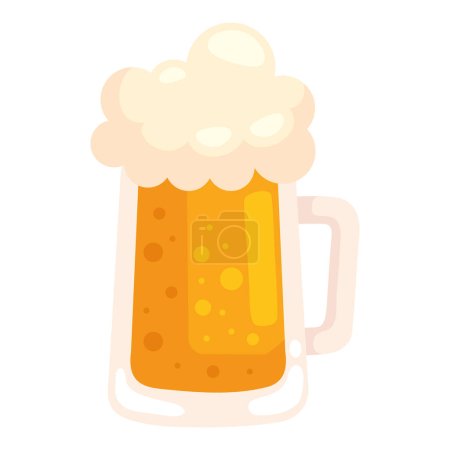 Téléchargez les illustrations : Saint patricks jour bière illustration conception - en licence libre de droit