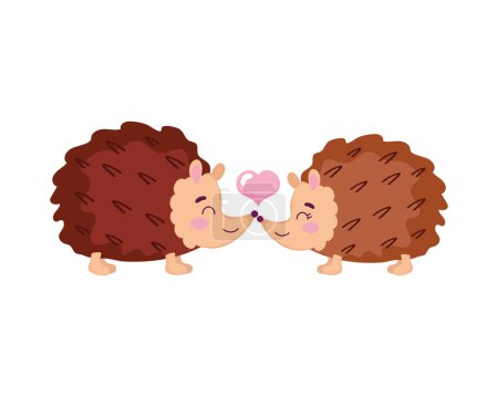 Ilustración de Mundo beso día evento aislado - Imagen libre de derechos