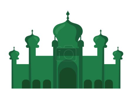 Ilustración de Pakistan santo templo ilustración vector - Imagen libre de derechos