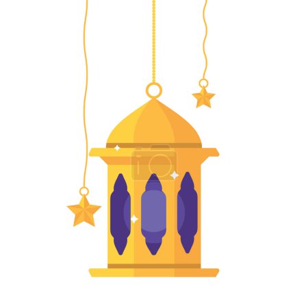Illustration for Ramadan kareem celebration isolated illustration - Royalty Free Image