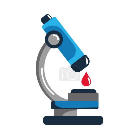 Ilustración de Blood donation illustration isolated design - Imagen libre de derechos