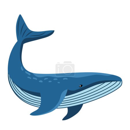 Photo for Whale animal cartoon isolated design - Royalty Free Image