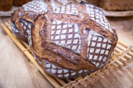 Téléchargez les photos : Tasted, special and fresh beautiful french bread - en image libre de droit