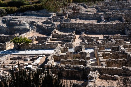 Téléchargez les photos : Beaux noms de villes antiques Kamiros, île de Rhodes, Grèce - en image libre de droit