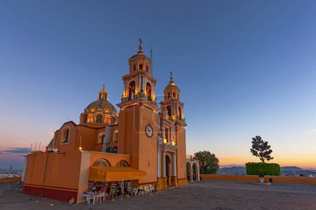 Photo for Sanctuary of the Virgen de los Remedios in the pueblo magico of Cholula - Royalty Free Image