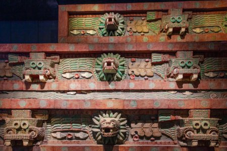 Foto de Ciudad de México, México - 12 de marzo de 2022. Museo Nacional de Antropología, Museo Nacional de Antropología - Imagen libre de derechos